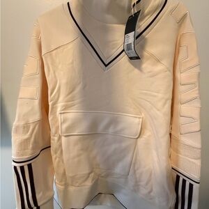 IVY PARK Cream V-Neck Sweater